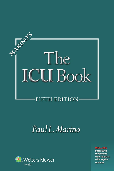 Marino the icu book 5 th 2024